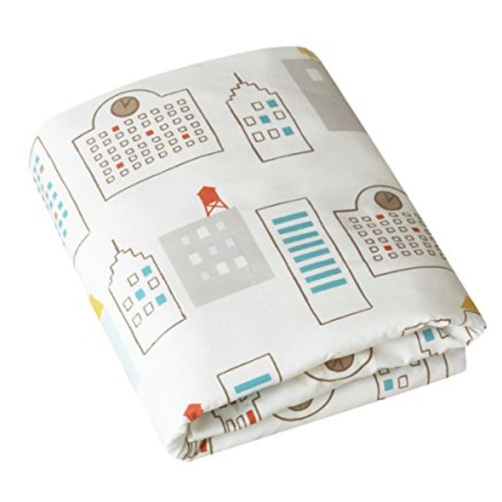 DwellStudio Skyline Skyline Building NY Crib Sheet